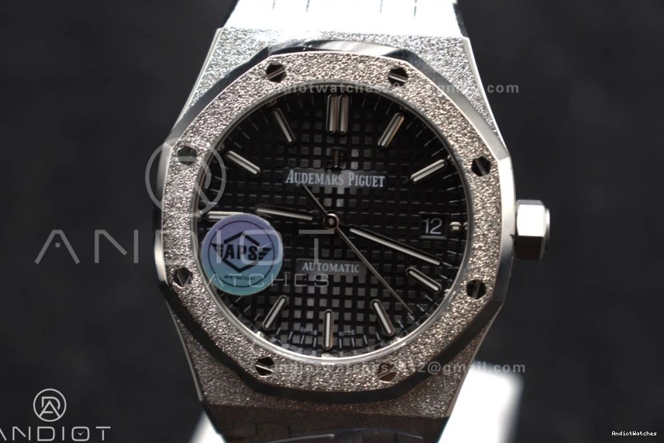 37mm SA3120 APSF Black Oak Textured Thermal Bracelet Super Edition Frosted Royal SS SS Clone Dial 15454 On 1034 1:1 Best 1222